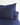 Navy cotton pillowcases by The T-Shirt Bed Co., deep blue, soft and crease-free
