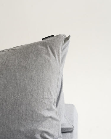 Soft Grey pillowcases by The T-Shirt Bed Co., hypoallergenic and silky-soft cotton
