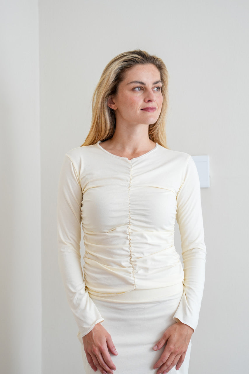 Ladies: The Ruched Top