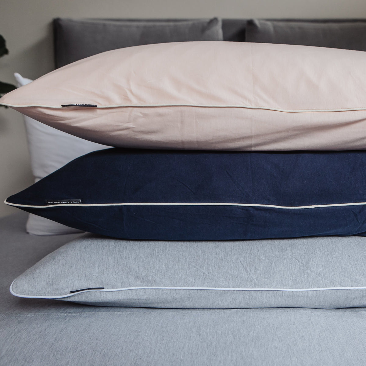 The Luxury Piped Duvet Cover Set