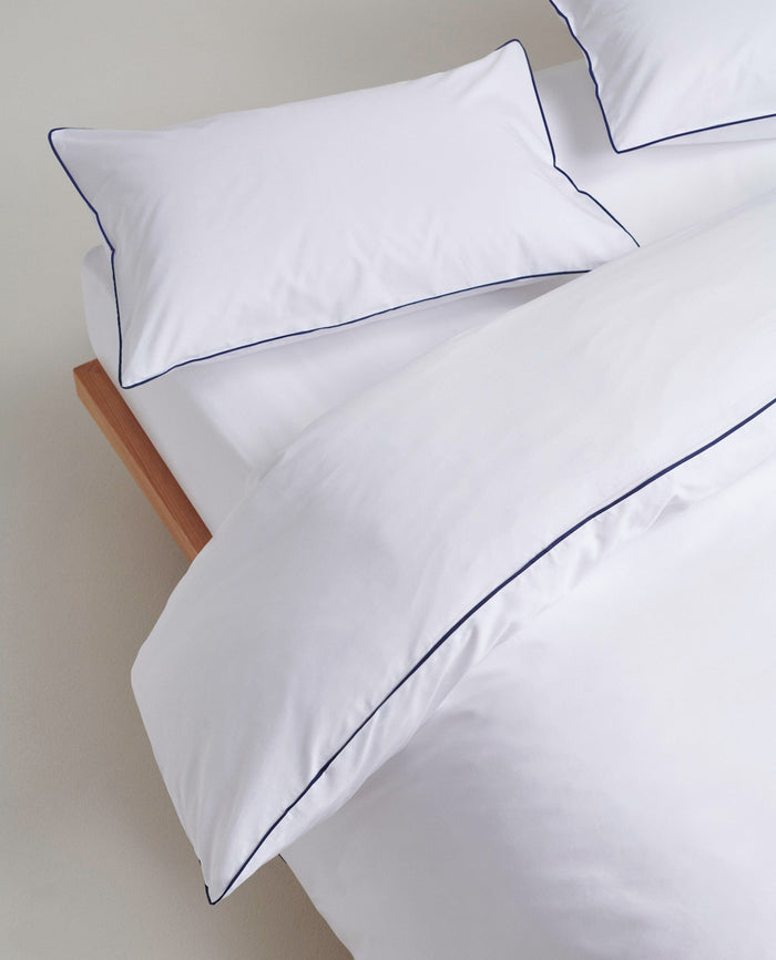 The Luxury Piped Duvet Cover Set