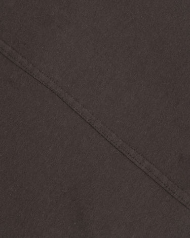 Deep Charcoal fitted sheet by The T-Shirt Bed Co., t-shirt cotton with a snug, non-slip fit