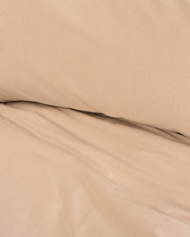 Earth duvet cover set from The T‑Shirt Bed Co., cosy and wrinkle-resistant cotton
