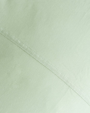 Fauna fitted sheet from The T-Shirt Bed Co., non-iron cotton with a botanical print