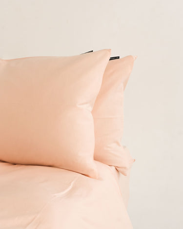 Rosewater t-shirt cotton pillowcases soft pink and naturally hypoallergenic