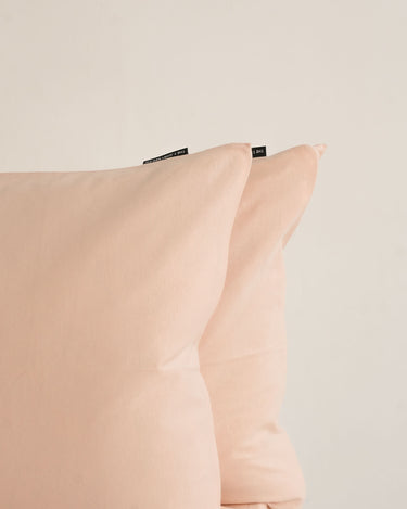 Blush Rosewater duvet set, silky-knit cotton that's breathable and gentle on skin


