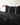 Raven black duvet cover set by The T‑Shirt Bed Co., luxe cotton knit that’s soft and crease-free