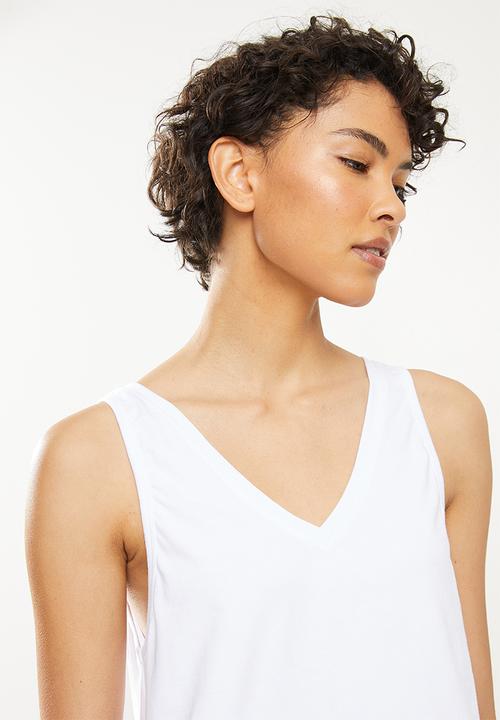 White summer vest hotsell